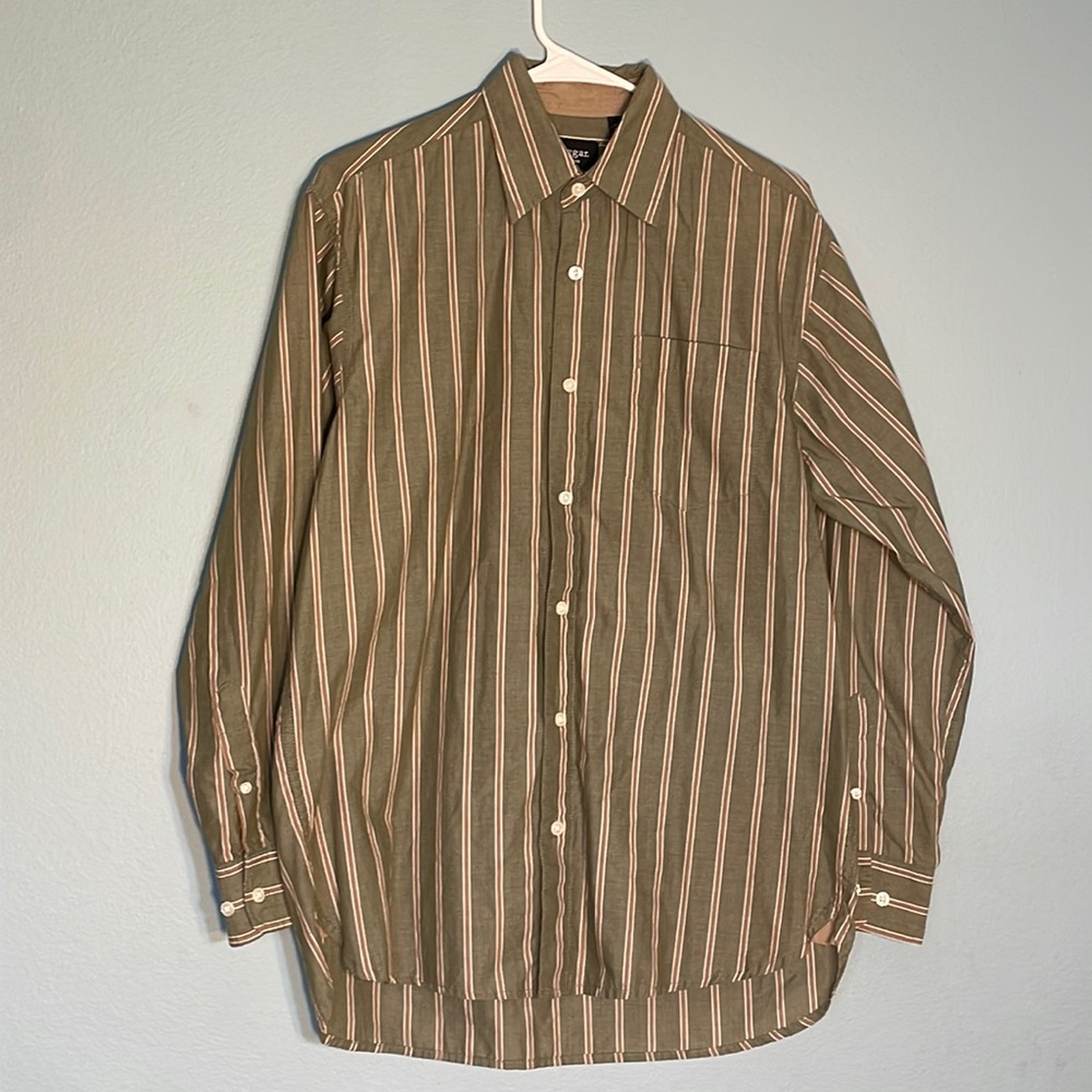 Hagar striped button down